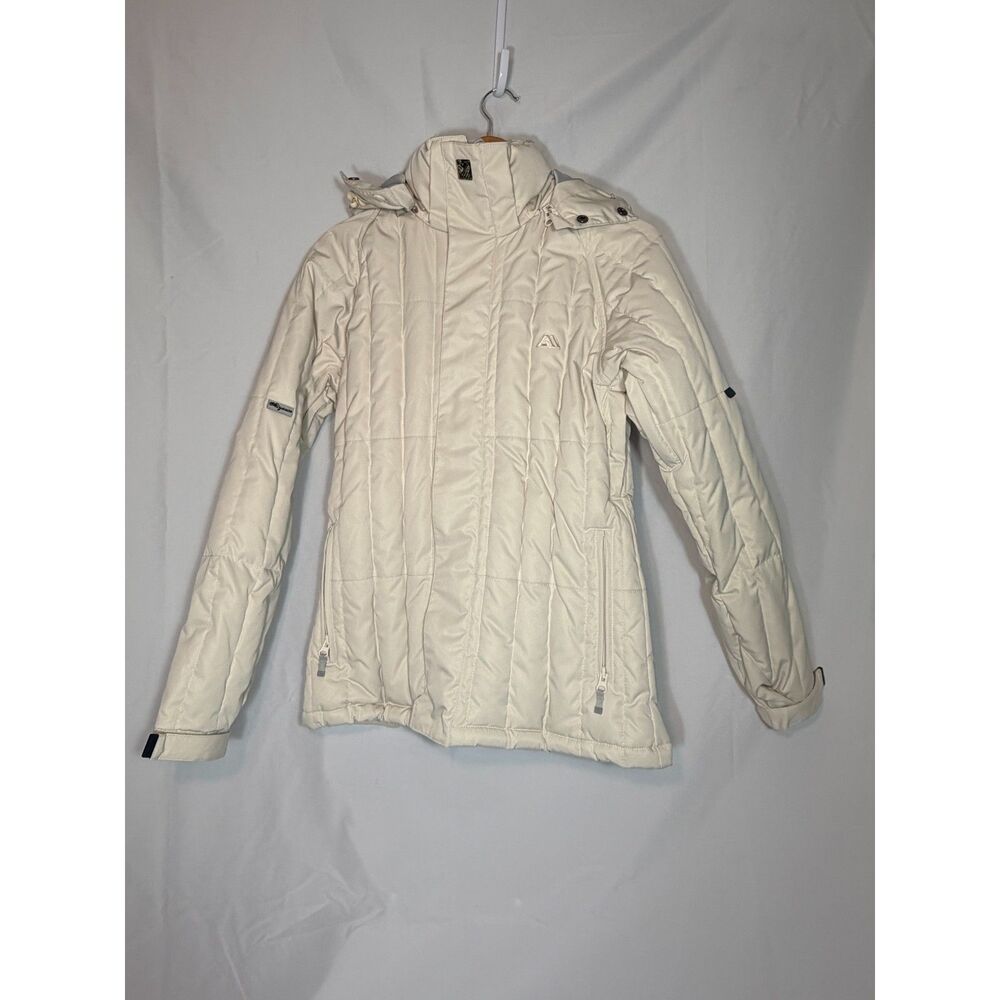 Allyance Transport Down Jacket Women M White 600 Fill Ski Snowboard
